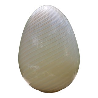 1970s Vertical Murano Egg Lamp For Sale