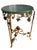 William Switzer Charles Pollock for William Switzer Iron & Marble Italian Side Table For Sale - Image 4 of 7