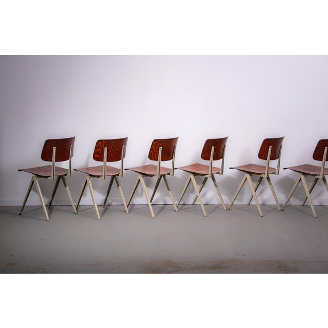 S16 Chairs from Galvanitas, 1970s, Set of 6 For Sale - Image 9 of 16
