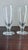 Mid-Century Modern Vintage, Mid-Century Modern, Mikasa Brewmaster Clear Glass Pilsner Glasses, Set of 4, 1970s For Sale - Image 3 of 11