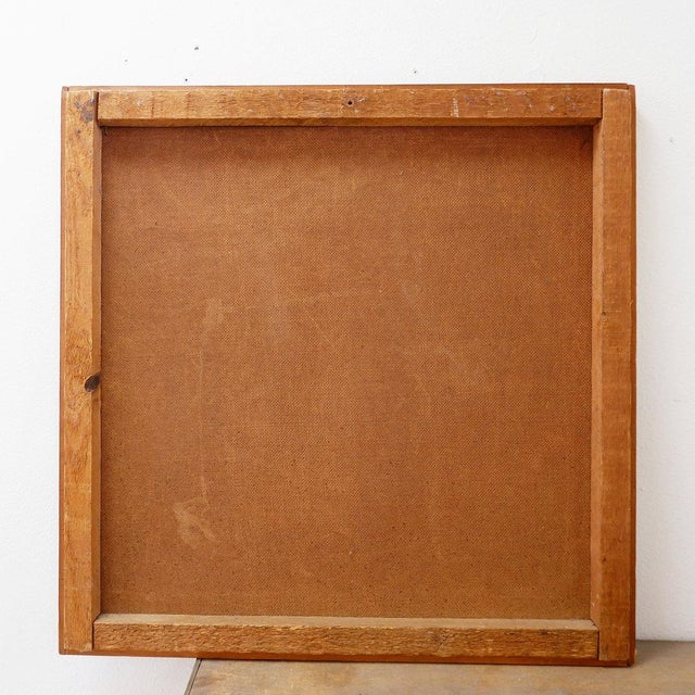 Abstract Composition, 1990s, Oil on Panel For Sale - Image 12 of 13