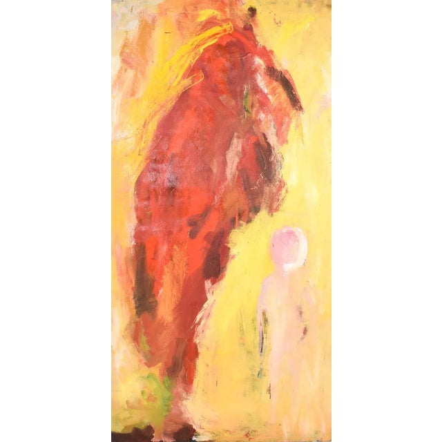 Plastic Abstract Painting, M. Thomsen, 1994 For Sale - Image 7 of 7