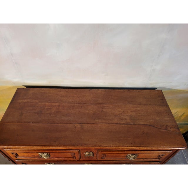 Louis XVI Oak Chest of Drawers For Sale - Image 10 of 13