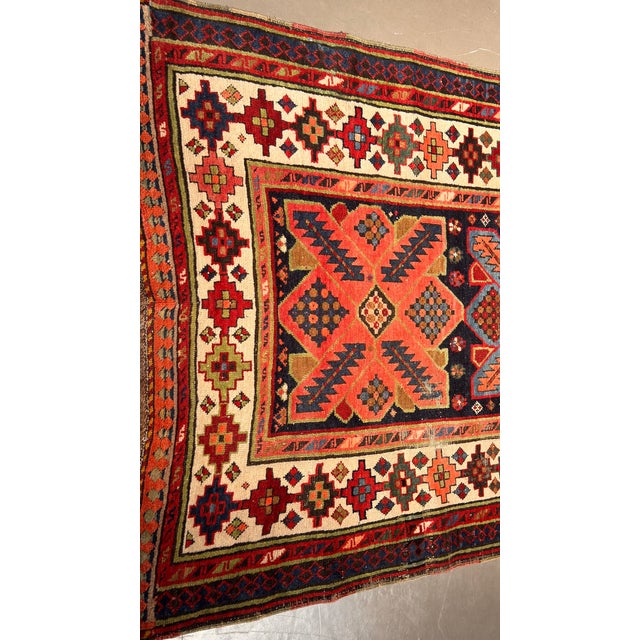 Textile Caucasian Talish Runner For Sale - Image 7 of 7