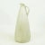Large German Midcentury handled ceramic vase or jar with off white craquelling glaze. Marked on bottom : Handmade Germany, L.