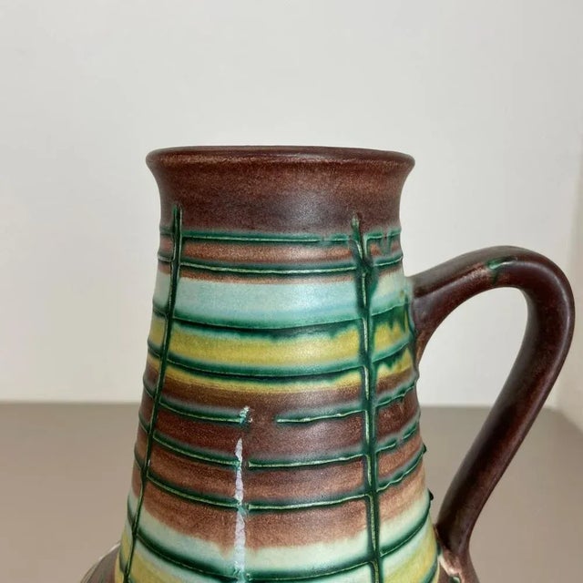 Fat Lava Pottery Vase from Bay Ceramics, Germany, 1970s For Sale - Image 9 of 18