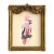 Original Hand-Painted Cockatoo Painting in an Antique Victorian Frame For Sale