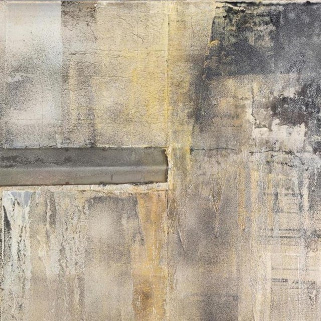 Günther Edlinger, Composition, Mixed Media on Canvas For Sale - Image 4 of 6