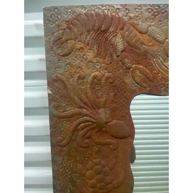 Arts & Crafts Style Decorative Mirror Frame. For Sale - Image 4 of 12