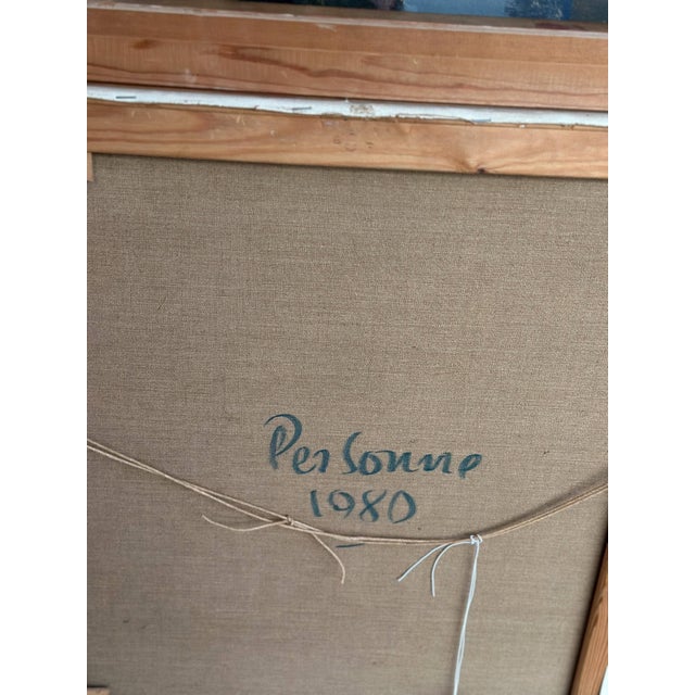 Stig Wernheden, Southern City Scene, 1960s, Oil on Canvas, Framed For Sale - Image 18 of 18