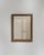 19th Century France Weathered Whitewash Cerused Oak Wall Mirror For Sale - Image 4 of 7