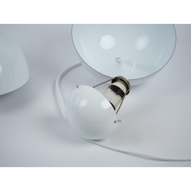 Vintage Flowerpot Pendant Lamps by Verner Panton for Louis Poulsen, Set of 2 For Sale - Image 11 of 13
