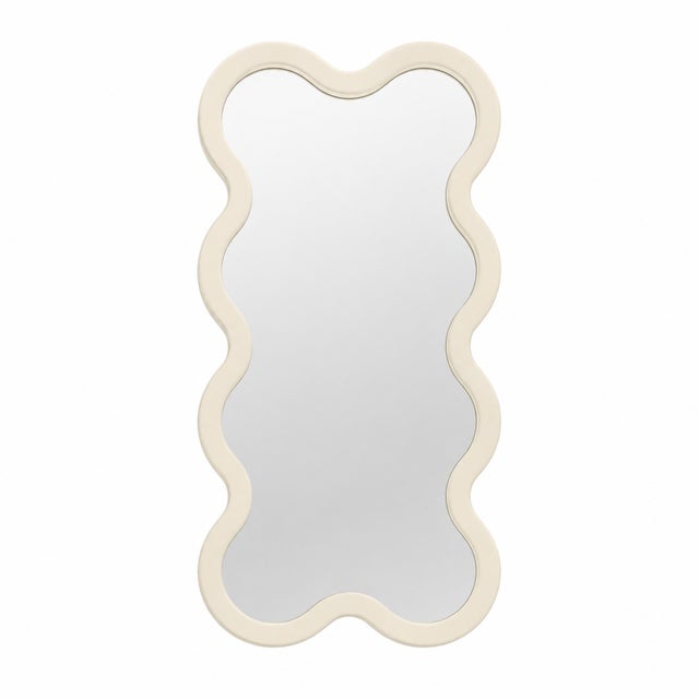 Wood Modern Architectural Narrow Wall Mirror - Hvyli 8 by Oitoproducts For Sale - Image 7 of 15