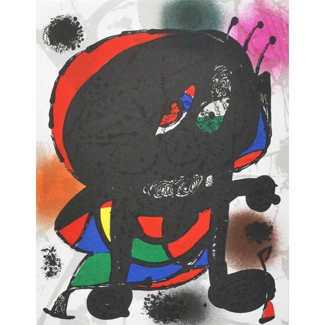 Artist: Joan Miro Country: Spain Title: Untitled V3-3 Medium: Original Lithograph Marks: Not signed, not numbered Size:...