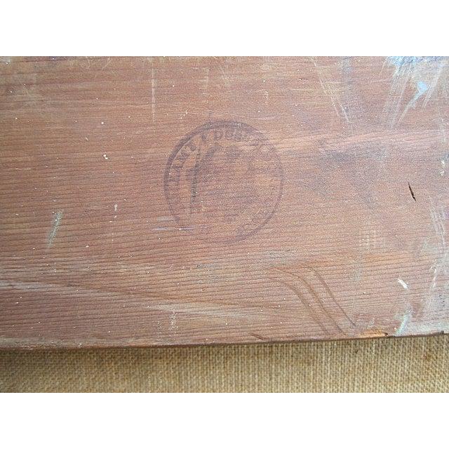 1950s Original Vintage Mid 20th Century Signed/Dated Raymond Abner Abstract Oil/Canvas - "Mediterranee" For Sale - Image 5 of 6