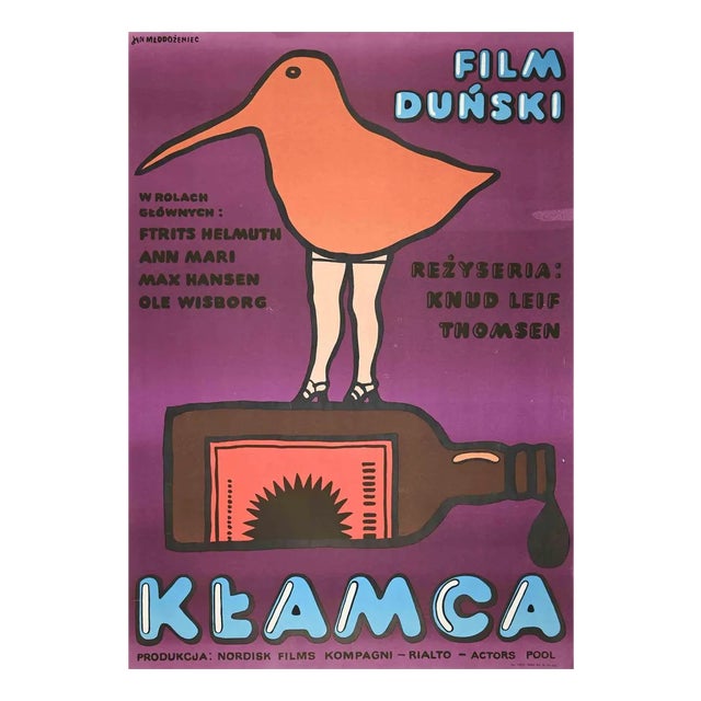Vintage Ktamca Poster, 1974 For Sale