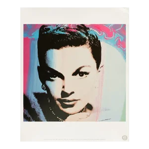 1990 the Andy Warhol Foundation After Andy Warhol "Judy Garland", Pop Art Lithograph