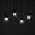This set of four pendant lights exemplifies the refined material palette and restrained elegance associated with...