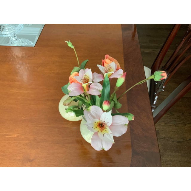 1970s Alabaster Votive Candle Planter/ Catchall - a Pair For Sale - Image 10 of 10