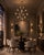 Brown 21st Century Nova Polished Nickel Smoky Murano Sputnik Chandelier by Fabio LTD For Sale - Image 8 of 8