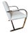 Set of Six Sculptural Cantilever Lounge Chairs in Ivory Performance Upholstery A set of six sculptural cantilever...