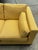 Gold Baker Furniture Modern Tuxedo Sofa in Golden Corduroy – Hollywood Regency Style For Sale - Image 8 of 11