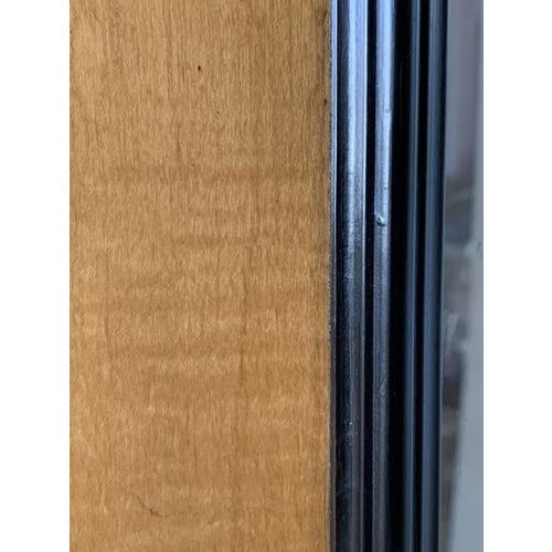 Antique French Birch Mirror with Ebonised Border, 1890s For Sale - Image 5 of 7