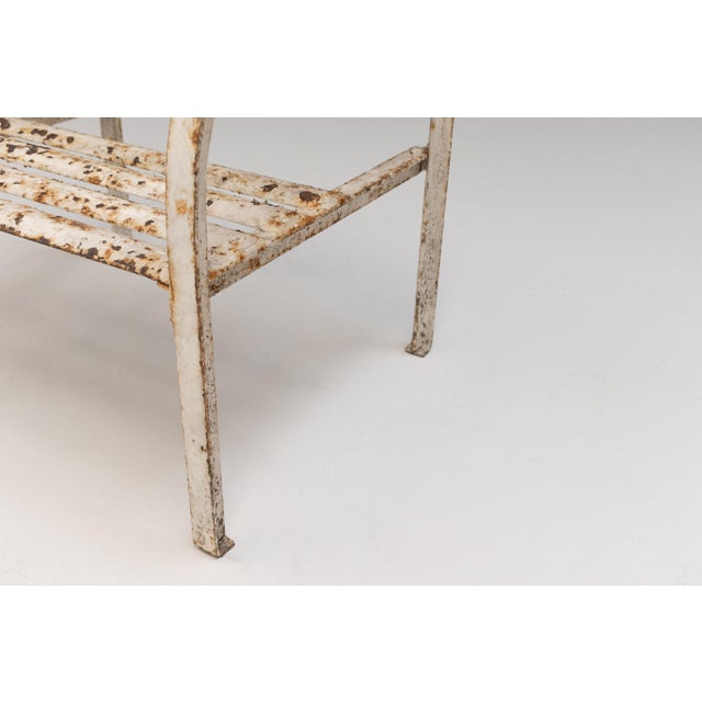 Small Antique Steps in Steel, 1890s For Sale - Image 4 of 7
