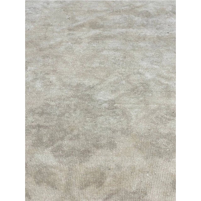 2020s Vintage Round Mahal Style Area Rug 12x12 For Sale - Image 11 of 11