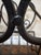 Vintage Wrought Iron Scroll Magazine Rack | Tuscan & Mediterranean Style For Sale - Image 12 of 12