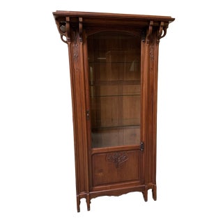 Antique Art Nouveau Bookcase, 1900 For Sale