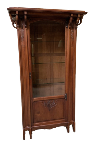 Antique Art Nouveau Bookcase, 1900