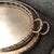 Brass 1970s Brass Golden Nesting Trays - a Pair For Sale - Image 8 of 9