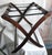 Vintage Old Hotel Luggage Stand Wood For Sale In New Orleans - Image 6 of 11