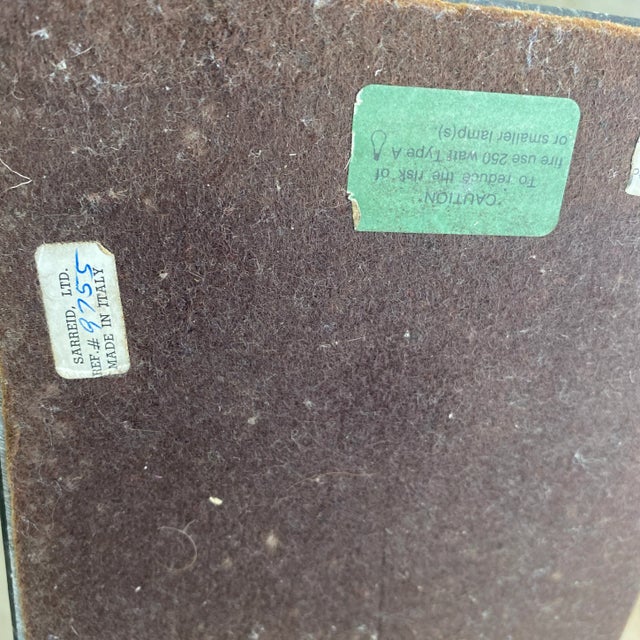 1980s Serge Roche Style Table Lamp by Sarreid Ltd. For Sale - Image 10 of 12