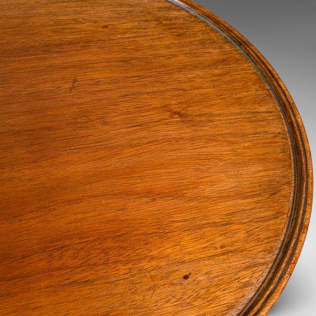 Antique Display Turntable, English, Walnut, Glass, Lazy Susan, Edwardian, c.1910 For Sale - Image 9 of 9