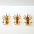 Mid-Century Modern Wall Lamps in the style of Hans Kögl, Coco Chanel, France, 1970s, Set of 3 For Sale - Image 3 of 15
