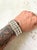 Sterling Silver, Large Solid Mexican Taxco Hinged Cuff Bracelet