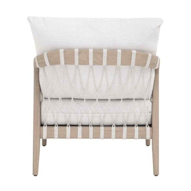 2020s Pacific Olefin Fabric Outdoor Club Chair by Essentials for Living For Sale - Image 5 of 7
