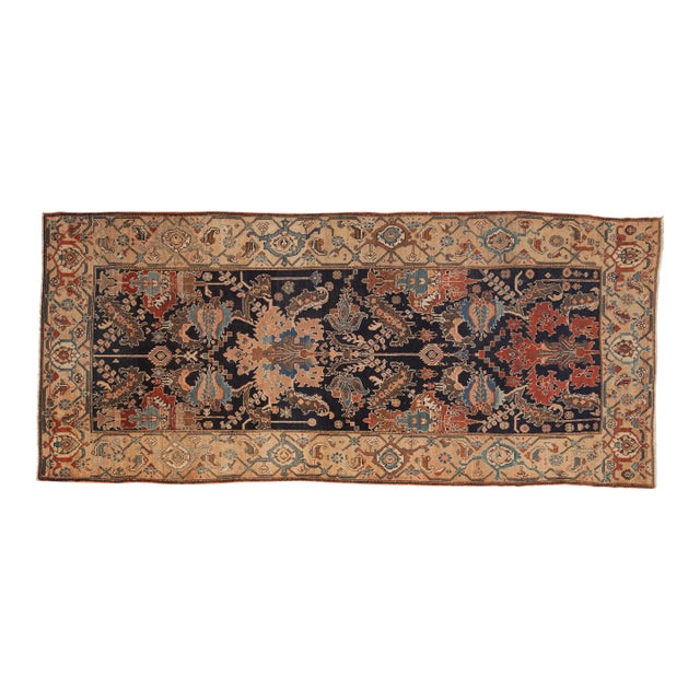 Antique Fine Malayer Rug Runner - 4'3" x 9'10" For Sale