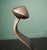 Large Swan-Neck Wrought Fireplace Andirons, 1890, Set of 2 For Sale - Image 3 of 5