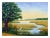 Gorgeous oil painting landscape of Elkhorn Slough, Elkhorn, California by B. Skinner (American, 20th Century). Signed "B....