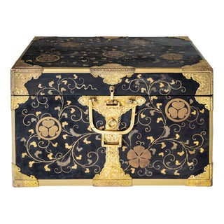Japanese Lacquer Chest For Sale