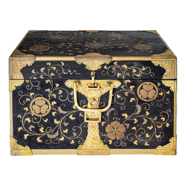 Japanese Lacquer Chest For Sale