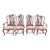 Exquisite Set of 8 Shell Carved 1940s French Dining Chairs For Sale