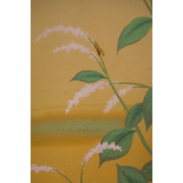 Wood Japanese Meiji Two-Panel Screen With Tom Turkey and Hen, Signed Yoho, C. 1900 For Sale - Image 7 of 15