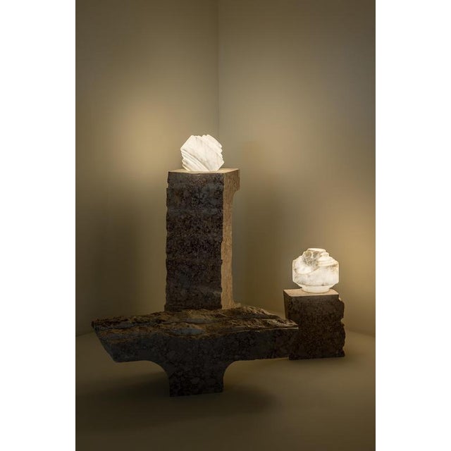 Not Yet Made - Made To Order Wireless Cala Table Lamp by United Alabaster For Sale - Image 5 of 12