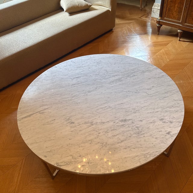 Marble Coffee Table For Sale - Image 4 of 5