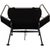 Black Flagline Chair from Hans Wegner For Sale - Image 5 of 17