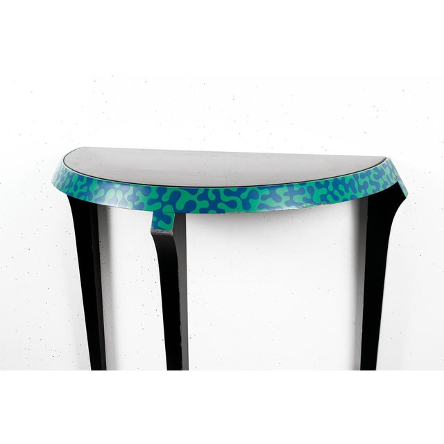 Iconic "Agrilo" console table by Alessandro Mendini for Zanotta, Italy This piece has an attribution mark, I am sure that...